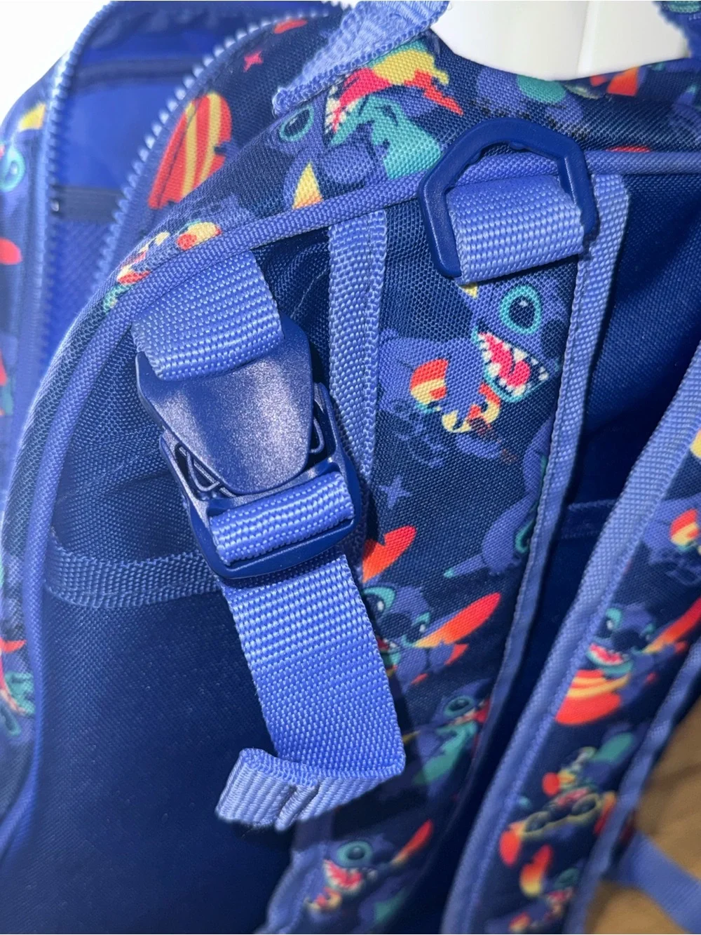 Kids Blue Stitch Aloha Backpack and Lunchbag - 2 Piece Set